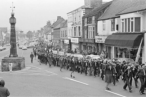 Remembrance Sunday Parade, Middlesbrough, Sunday 12th November 1978