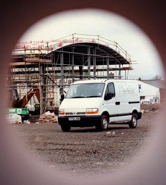 Framed Print : Renault Mastervan April 1999