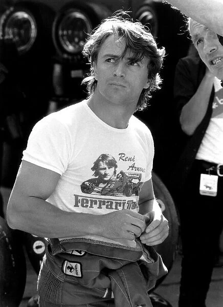 Rene Arnoux ferrari racing driver September 1983
