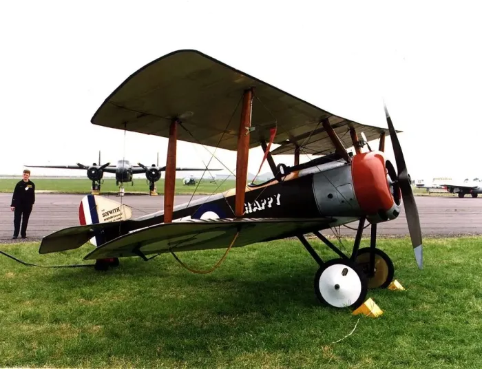 Framed Print : A replica of the famous World War I Biplane Sopwith Pup