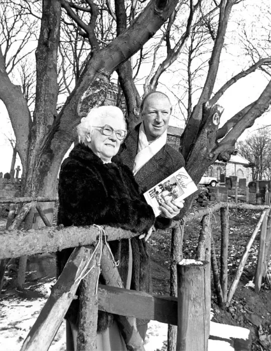 Framed Print : Republic of Ireland manager Jack Charlton with his mother Cissie at the Ashington launch Framed Print : Republic of Ireland manager Jack Charlton with his mother Cissie at the Ashington launch