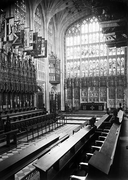 The restoration of St Georges Chapel, Windsor Castle