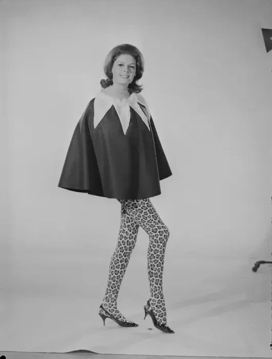 Framed Print : Reveille Fashion Feature Reveille Model Gloria James seen here modelling Skirt