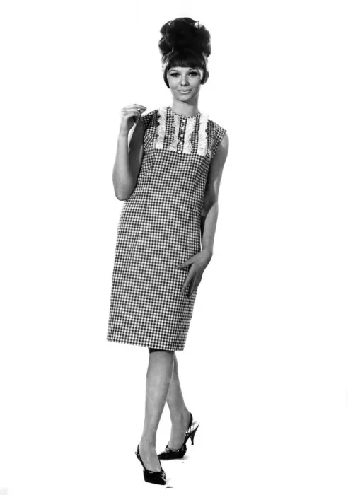 Framed Print : Reveille Fashions 1963. Meriel Weston. April 1963 P007643 Framed Print : Reveille Fashions 1963. Meriel Weston. April 1963 P007643