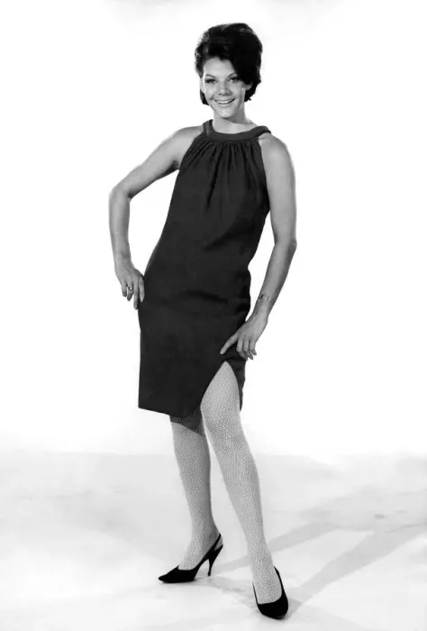 Framed Print : Reveille Fashions 1966: Joan Lofthouse wearing dress. September 1966 P006685 Framed Print : Reveille Fashions 1966: Joan Lofthouse wearing dress. September 1966 P006685