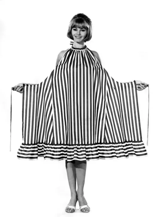 Framed Print : Reveille Fashions: Margaret Lorraine modeling the latest design in beach wear