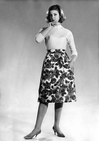 Reveille Fashions. Pamela March. March 1961 P008837