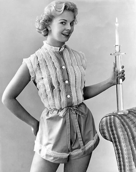 Reveille Fashions: Rosalie Ashford. May 1958 P025276