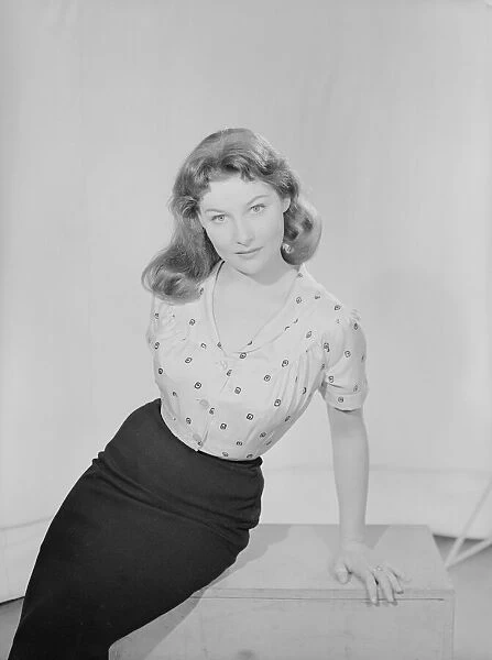 Reveille model Miss Parsons pin-up. Circa 1960