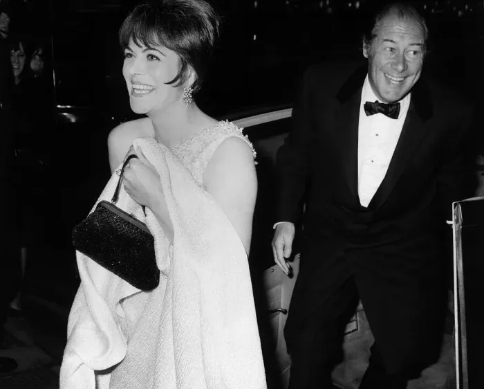 Framed Print : Rex Harrison 14th of April 1966 with his wife Rachel Roberts arriving for the musical Framed Print : Rex Harrison 14th of April 1966 with his wife Rachel Roberts arriving for the musical
