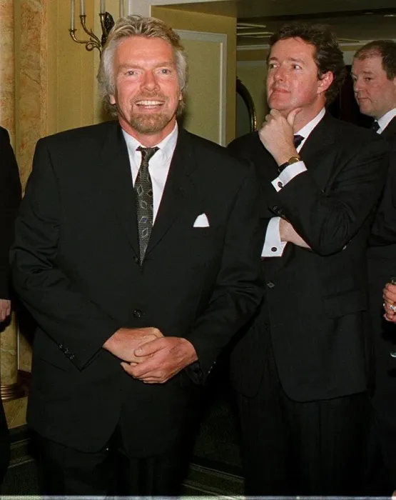 Framed Print : Richard Branson at The Mirror Pride of Britain Awards 1999 with Mirror Editor Framed Print : Richard Branson at The Mirror Pride of Britain Awards 1999 with Mirror Editor