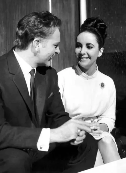 : Richard Burton actor and Elizabeth Taylor actress : Richard Burton actor and Elizabeth Taylor actress