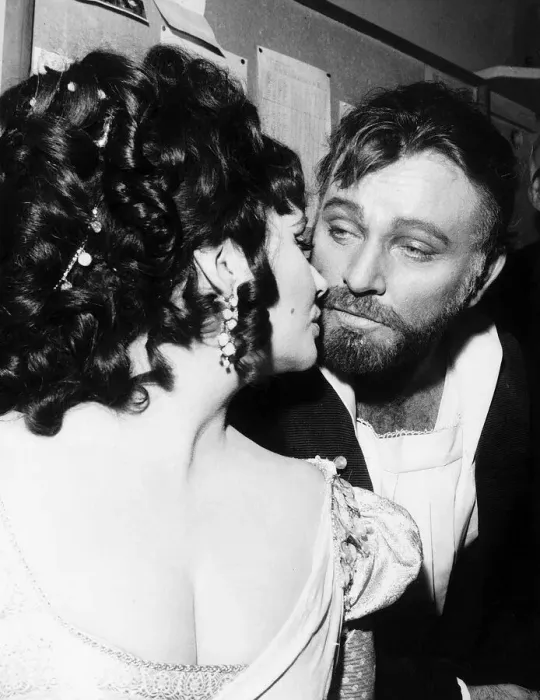 Framed Print : Richard Burton actor and wife Elizabeth Taylor in a play at The Oxford University Framed Print : Richard Burton actor and wife Elizabeth Taylor in a play at The Oxford University