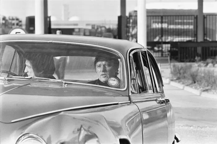 Framed Print : Richard Burton during location filming of The Villain Framed Print : Richard Burton during location filming of The Villain