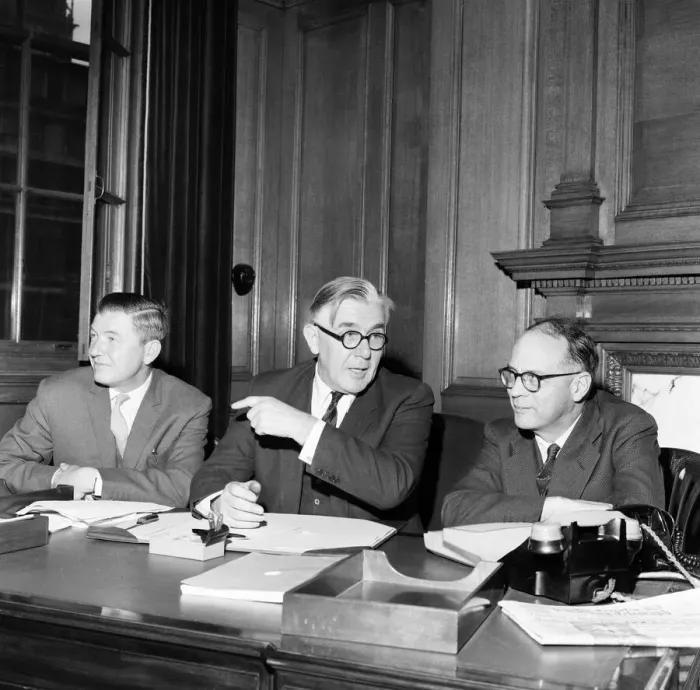 Framed Print : Richard Crossman, Minister of Housing and Local Government
