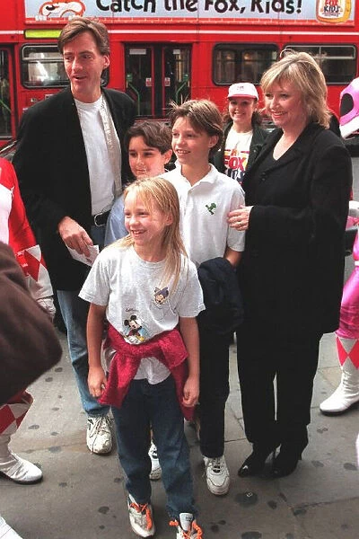 RICHARD, JUDY AND KIDS AT HAMLEYS TO PROMOTE FOX KIDS NETWORK