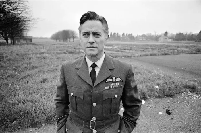 Framed Print : Richard Todd actor on location in Folkestone 7th November 1968