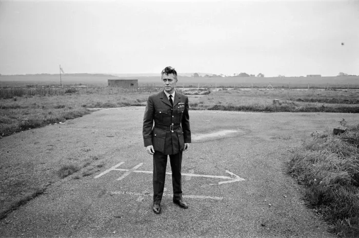Framed Print : Richard Todd actor on location in Folkestone 7th November 1968