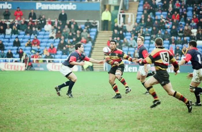 Framed Print : Richmond 40-22 London Scottish, English Rugby Union Premiership match at the Madejski Framed Print : Richmond 40-22 London Scottish, English Rugby Union Premiership match at the Madejski