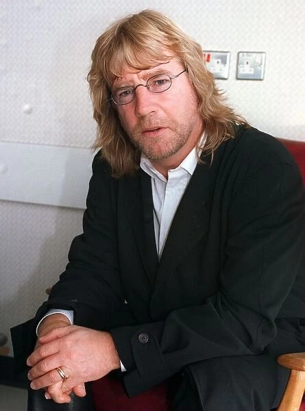 Rick Parfitt of Status Quo November 1997 took time from rehearsals to help British Heart