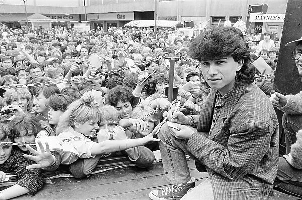 Ricky Simmonds, actor from BBC television programme Grange Hill