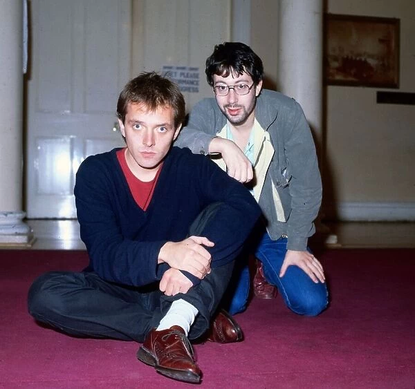 Rik Mayall & Ben Elton at Edinburgh Festival August 1987