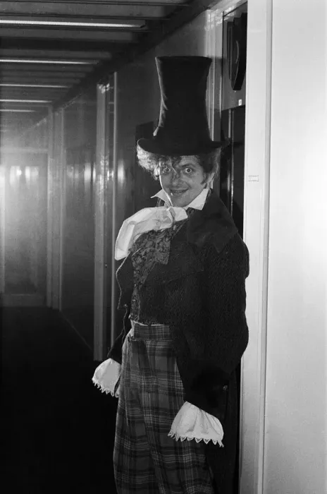 Framed Print : Rik Mayall, dressed for his role in The Government Inspector Framed Print : Rik Mayall, dressed for his role in The Government Inspector