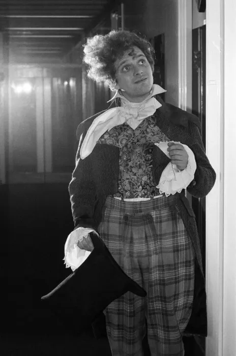 Framed Print : Rik Mayall, dressed for his role in The Government Inspector Framed Print : Rik Mayall, dressed for his role in The Government Inspector