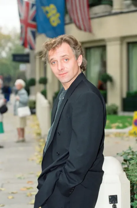 Framed Print : Rik Mayall who plays the Conservative MP Alan B Stard in the TV situation comedy