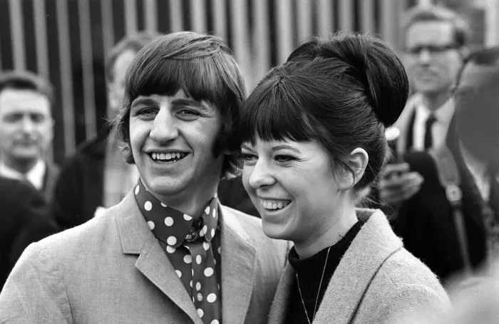 Framed Print : Ringo Starr 12th February 1965 and Wife Maureen Starr At their Home Mirrorpix Framed Print : Ringo Starr 12th February 1965 and Wife Maureen Starr At their Home Mirrorpix