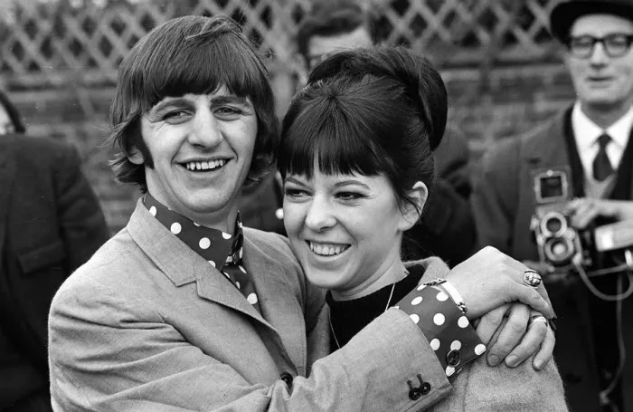 Framed Print : Ringo Starr 12th February 1965 and Wife Maureen Starr At their Home Mirrorpix