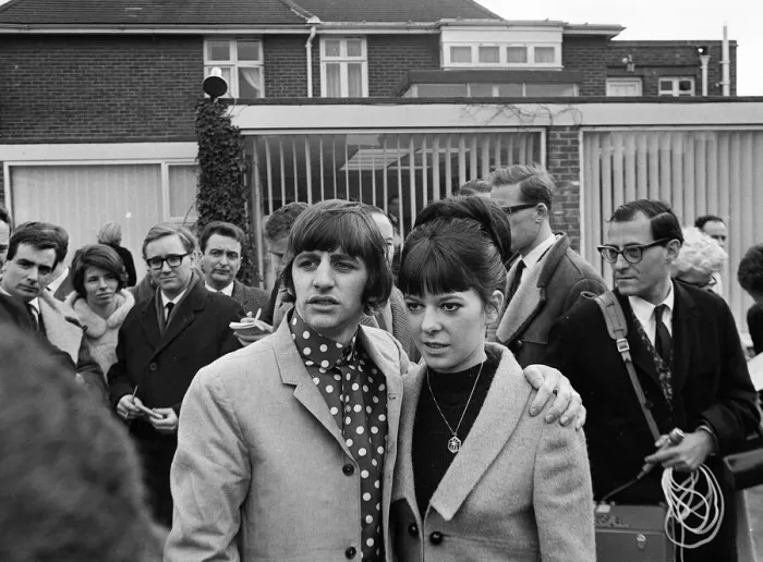 Framed Print : Ringo Starr 12th February 1965 and Wife Maureen Starr At their Home Mirrorpix Framed Print : Ringo Starr 12th February 1965 and Wife Maureen Starr At their Home Mirrorpix