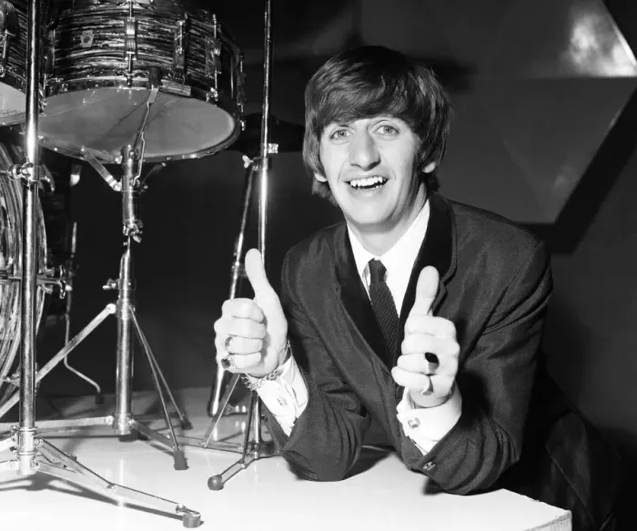 Framed Print : Ringo Starr celebrates his 24th Birthday at BBC Lime Grove Studios in Shepherds Bush Framed Print : Ringo Starr celebrates his 24th Birthday at BBC Lime Grove Studios in Shepherds Bush