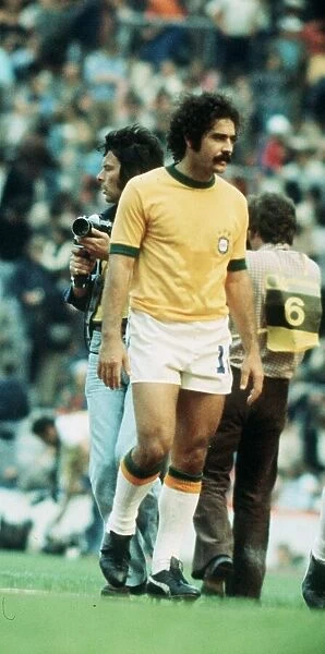 Rivelino Brazil 1974 World Cup Brazil Poland footnall