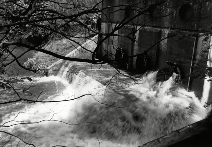Framed Print : River Derwent pollution 15th June 1989 Framed Print : River Derwent pollution 15th June 1989