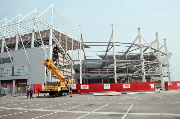Framed Print : Riverside Football Stadium, the home of Middlesbrough F. C. in Middlesbrough Framed Print : Riverside Football Stadium, the home of Middlesbrough F. C. in Middlesbrough