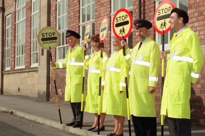 Framed Print : Road Safety Team for North Yorkshire County Council are already planning for the next Framed Print : Road Safety Team for North Yorkshire County Council are already planning for the next