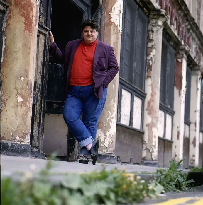 Framed Print : Robbie Coltrane Actor - June 1988 Dbase MSI