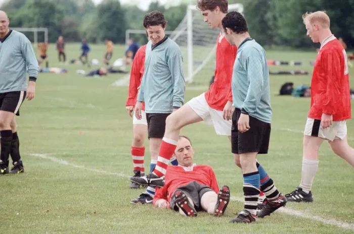 Framed Print : Robbie Fowler in a advert for Nike. 14th May 1997