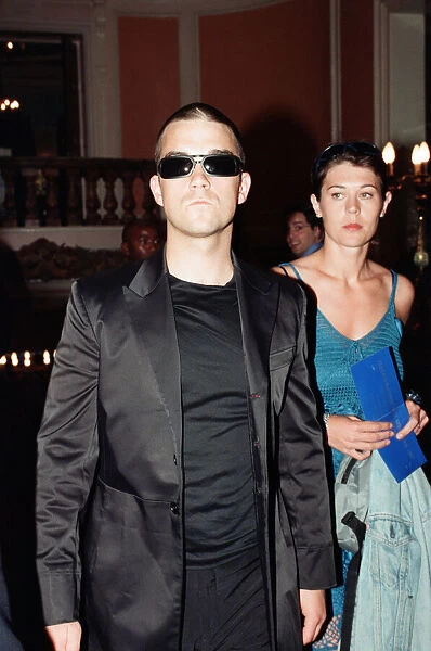 Robbie Williams attending the Elite Model Look of the Year competition, Connaught Rooms