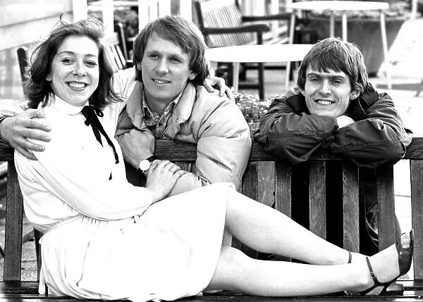 Robert Glenister and Peter Davidson and Sara Cooper BBC Comedy series '