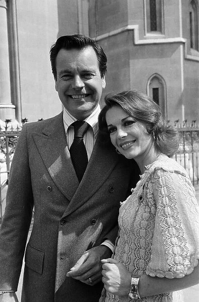 Robert Wagner and Natalie Wood photographed in London, the couple have a libel case