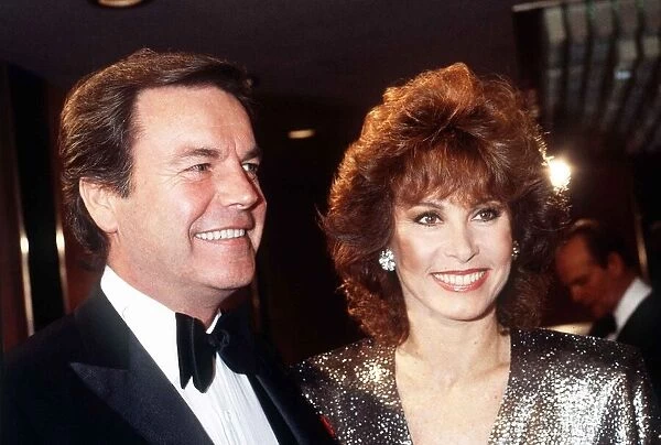 Robert Wagner and Stephanie Powers at the Royal Film Performance March 1983