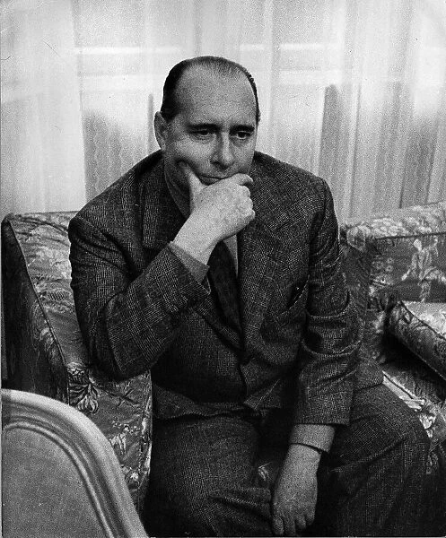 Roberto Rossellini - Film director - November 1959 In the Savoy Hotel