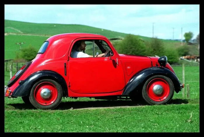 Framed Print : Robin Gray and his1937 Fiat Topolino May 1998 Me and My Motor Framed Print : Robin Gray and his1937 Fiat Topolino May 1998 Me and My Motor
