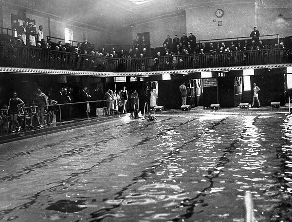 Rock Ferry Baths, Wirral. March 1933