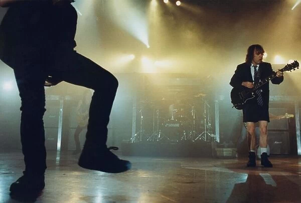 Rock group AC  /  DC live in concert at the Newcastle Arena 5 June 1996