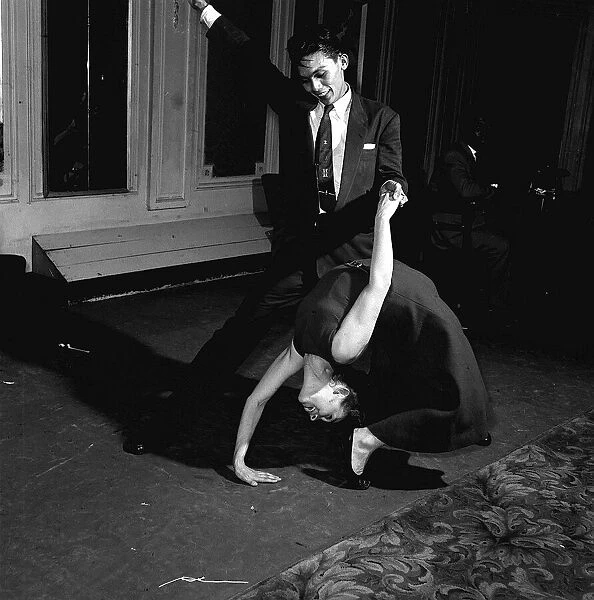 Rockers at the Daily Mirror Haley Prize dance session Feb 1957 at the Astoria Charing