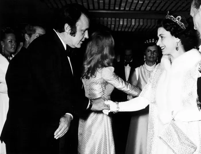 Framed Print : Rod Steiger Actor At the Royal Premiere for the film Waterloo meets the Queen Framed Print : Rod Steiger Actor At the Royal Premiere for the film Waterloo meets the Queen