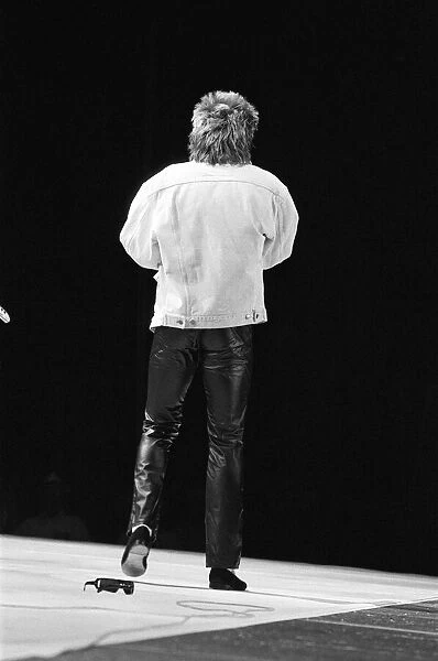 Rod Stewart in concert at the NEC Arena, Birmingham, West Midlands